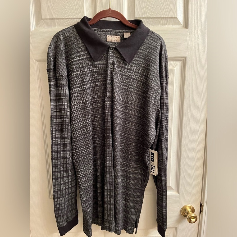 NATURAL ISSUE~ MEN’S SHIRT~BIG & TALL~NWT~XL-T